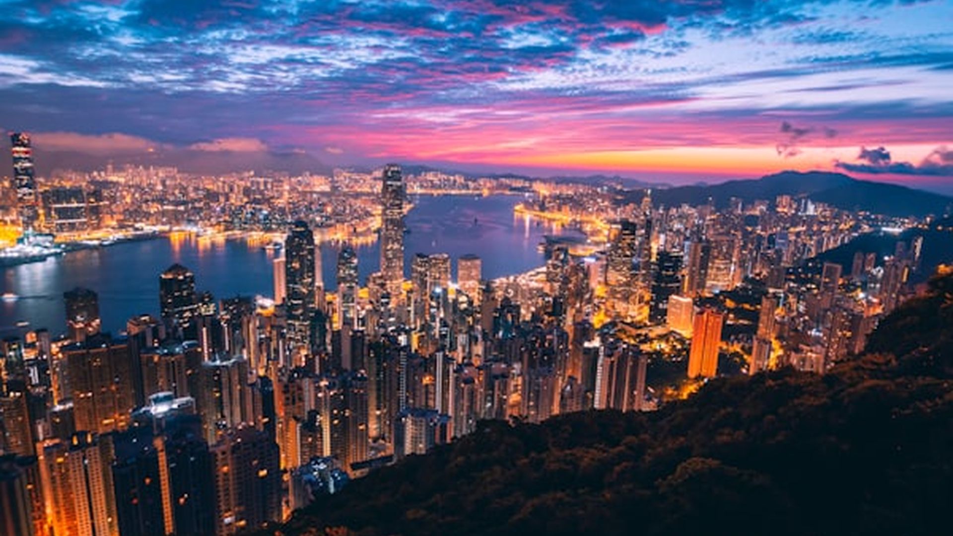 Hong Kong skyline